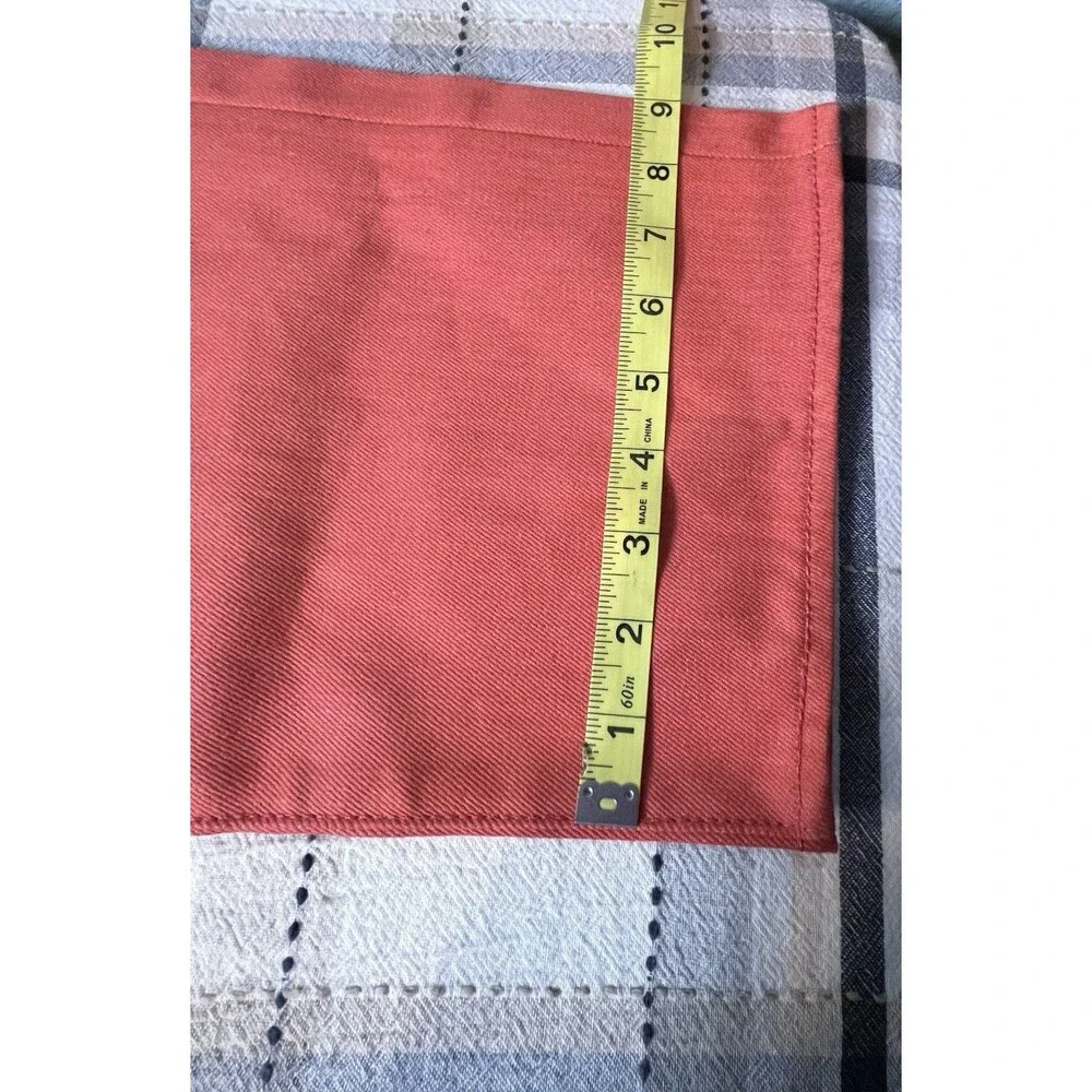 Levi’s 501 Shrink-to-Fit Jeans Unwashed Denim Orange/ Red W38 L32 NWOT